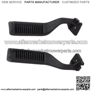 Black Metal Inside Door Handles Set Pair LH RH For 87-1996 F150 F250 F350