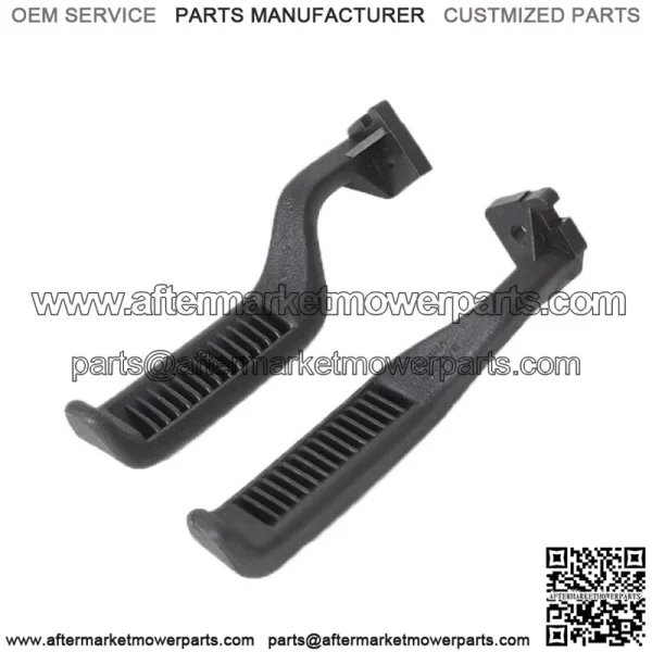 Black Metal Inside Door Handles Set Pair LH RH For 87-1996 F150 F250 F350 - Image 4