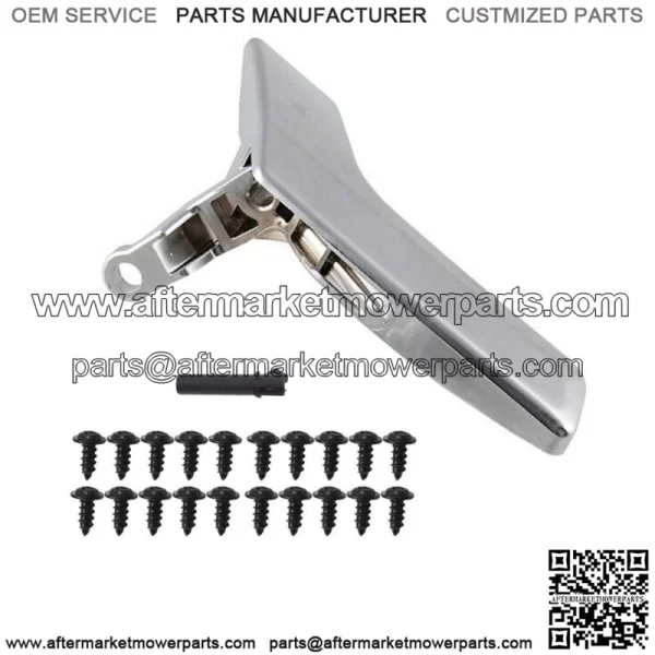 Inside Door Handle Chrome Left Side Front Driver Rear For W204 X204 Inner - Image 2