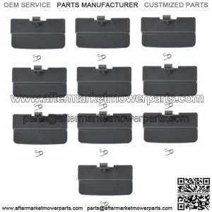 10Pieces Dark Gray Center Console Seat Lid Latch For 2010 2011-2018 Ford F-150