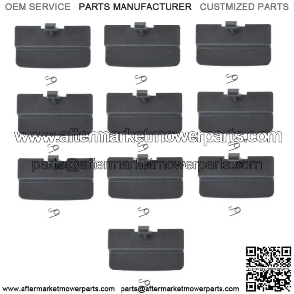 10Pieces Dark Gray Center Console Seat Lid Latch For 2010 2011-2018 Ford F-150