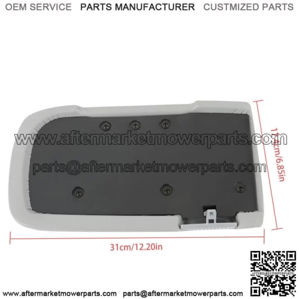 Center Console Door Lid Armrest Am Graphite Gray For 1997-2002 Camaro / Firebird - Image 4