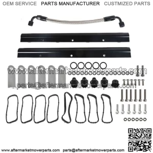 Billet Fuel Rail Kit For LS LS1 LS2 LS3 LS6 Aftermarket Intake Manifold Hardware