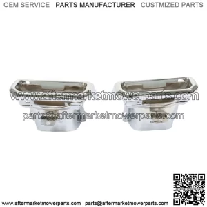 For 2019-2023 Chevrolet Silverado GMC Sierra 1500 Left&Right Side Exhaust Bezels