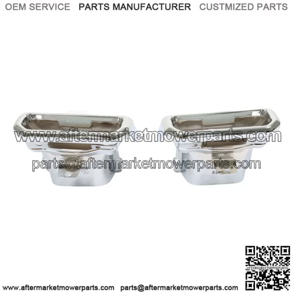 For 2019-2023 Chevrolet Silverado GMC Sierra 1500 Left&Right Side Exhaust Bezels