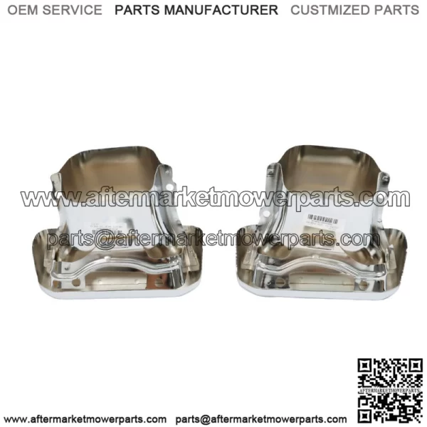 For 2019-2023 Chevrolet Silverado GMC Sierra 1500 Left&Right Side Exhaust Bezels - Image 2