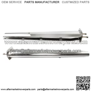 30" Stainless Steel Straight Mud Flap Hanger 2 1/2" Bolt Semi Truck Tapered