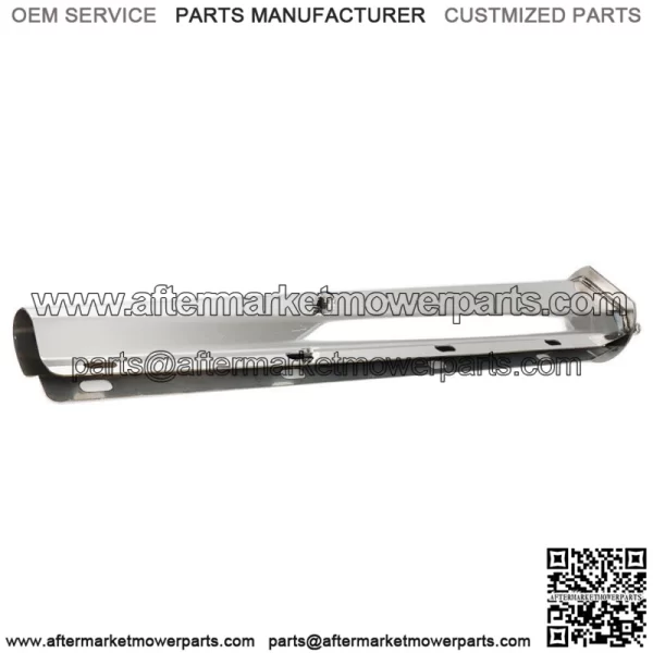 30" Stainless Steel Straight Mud Flap Hanger 2 1/2" Bolt Semi Truck Tapered - Image 5
