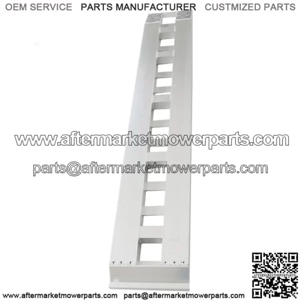84"x14" Aluminum Ramps 6000Lbs Car Trailer Truck Hook End 1 Pair Ramps - Image 2