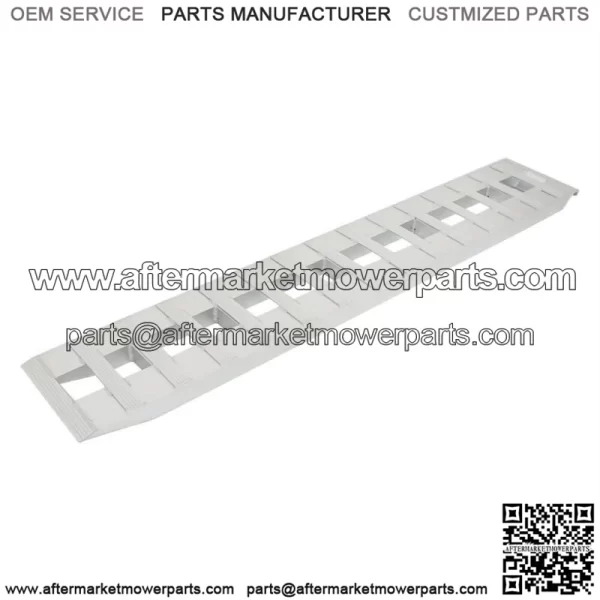 84"x14" Aluminum Ramps 6000Lbs Car Trailer Truck Hook End 1 Pair Ramps - Image 3