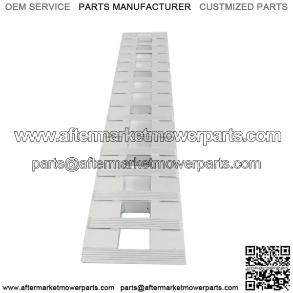 84"x14" Aluminum Ramps 6000Lbs Car Trailer Truck Hook End 1 Pair Ramps - Image 5