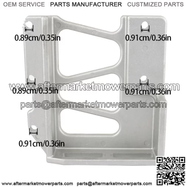 For Peterbilt 379 / 378 Left Size Upper Pivot Bracket Hinge Part NO. 13-04286L - Image 2