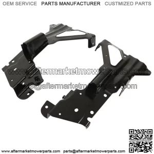 Black Front Bumper Inner Side Bracket 2Pc For 2016-2018 Chevrolet Silverado 1500