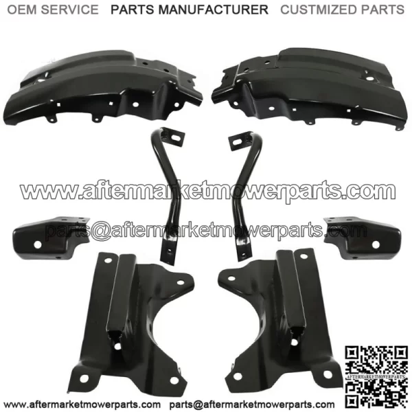 Front Bumper Brace Bracket For 07-13 Chevy Silverado 1500 GM1066180 GM1067180