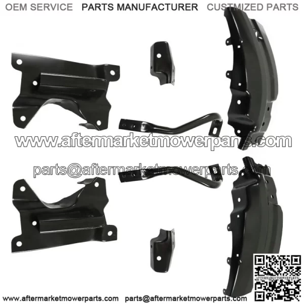 Front Bumper Brace Bracket For 07-13 Chevy Silverado 1500 GM1066180 GM1067180 - Image 2