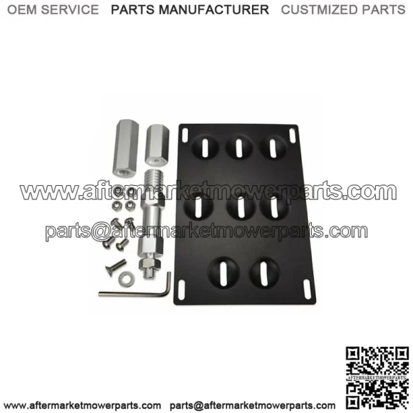Bumper Tow Hook License Plate Mount Bracket For Mercedes C E S GLC GLE GLA Class - Image 2