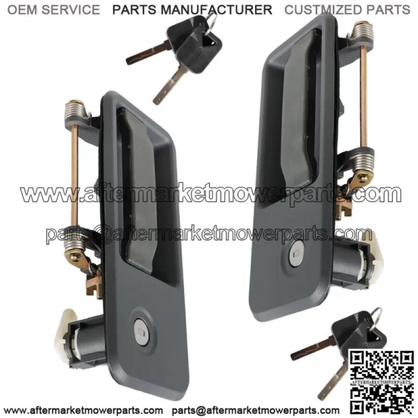 Door Handle Outside Exterior Set Right Left Side For 2004-2018 Volvo VNL Truck - Image 3