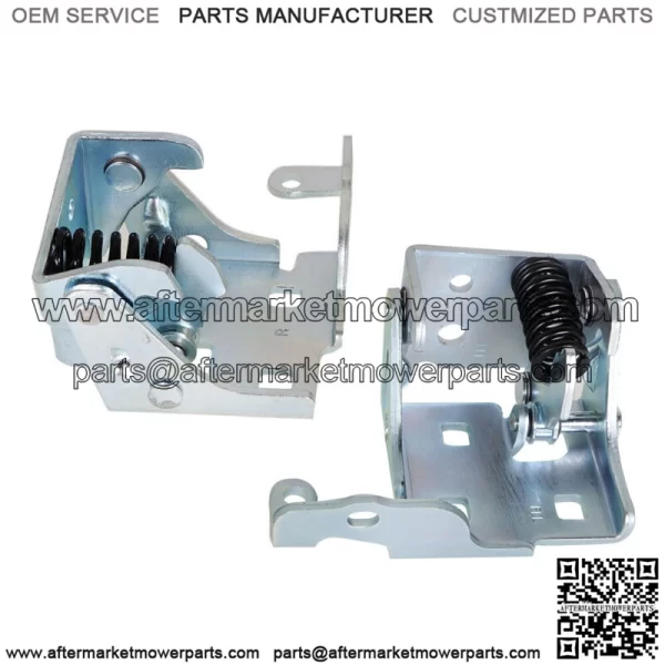 2Pcs Door Hinges Front Left & Right Lower For 2007-2014 GMC Sierra 1500