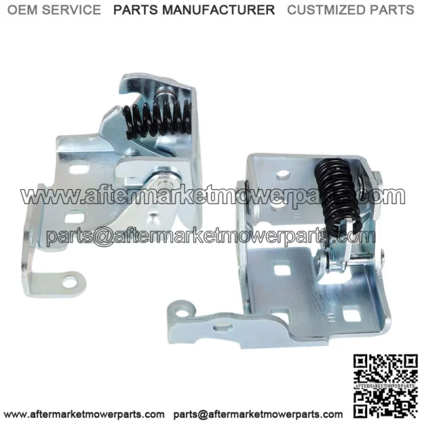 2Pcs Door Hinges Front Left & Right Lower For 2007-2014 GMC Sierra 1500 - Image 2