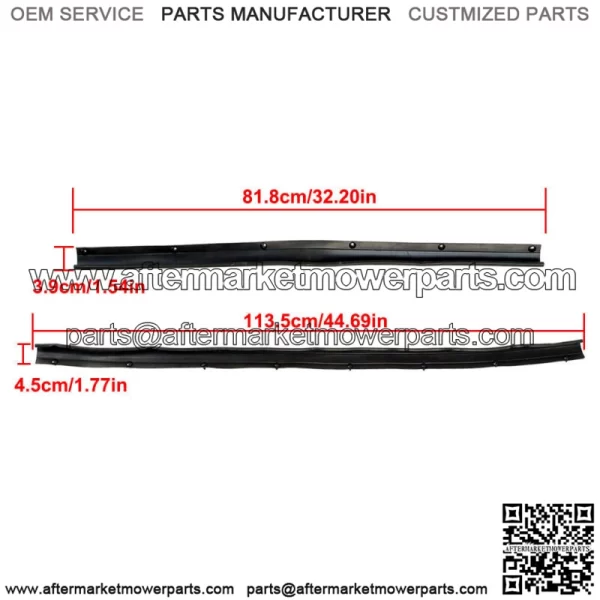 Lower Door Weather Strip Seal For 1999 2000-2016 Ford F250 F350 Set 4 Piece - Image 3