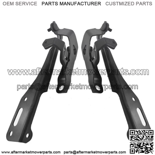 Set Of 2 Hood Hinges Driver & Passenger Side For 16-19 Honda Civic 60120TBAA00ZZ - Image 2