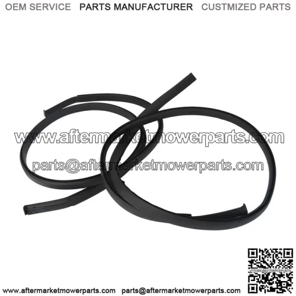 For Toyota Corolla 2009 2010-2013 Black Roof Trim Molding Kit ABS 2PCS - Image 2