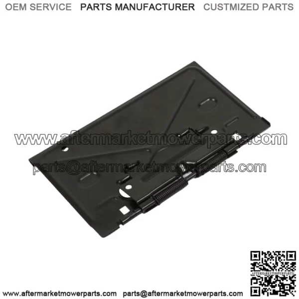 License Plate Tag Bracket Rear For Chevelle Impala Caprice 1968-1972 Black - Image 2