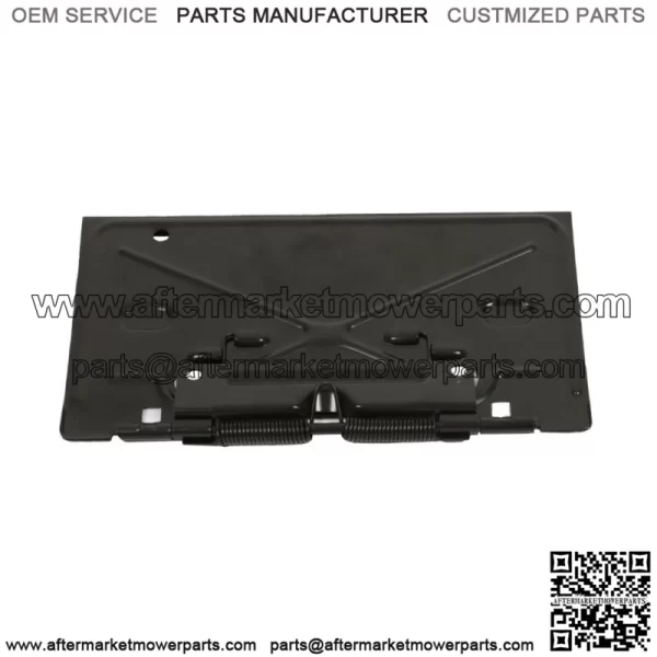 License Plate Tag Bracket Rear For Chevelle Impala Caprice 1968-1972 Black - Image 3