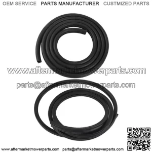 Rubber Door Weatherstrip Seals Pair Set For Chevy GMC Tahoe Suburban BLK