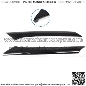 For 09-18 Ford Flex Windshield Outboard Passenger And Driver's Side Trim Black