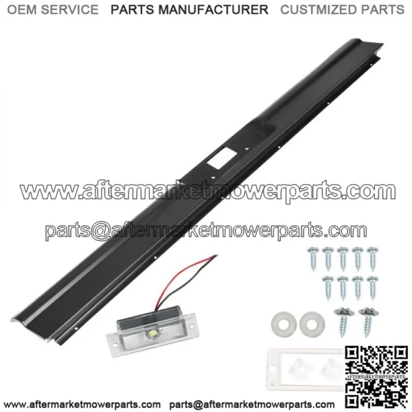 Roll Pan For Chevrolet 1967-72 C10 Pickup Fleetside With License Plate Part Rear - Image 2