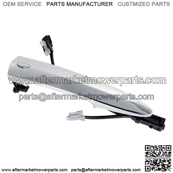 Left Side Exterior Door Handle Suit For Nissan Sentra 13-16 Maxima 09-14 Silver - Image 2