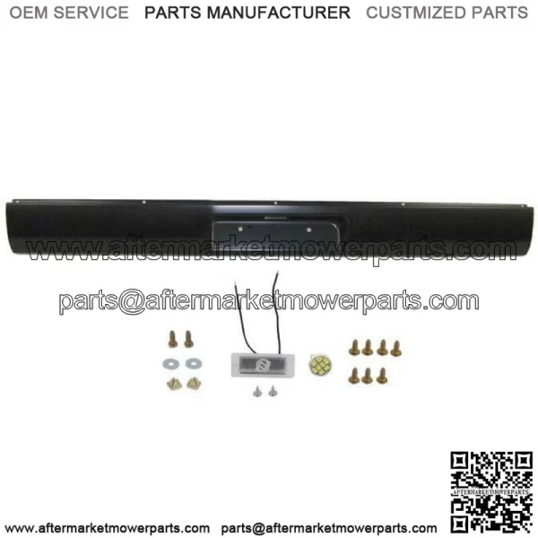 Rear Steel Roll Pan For 1995-2004 Tacoma Standard Bed W/ License Led Lamp Screws - Image 2