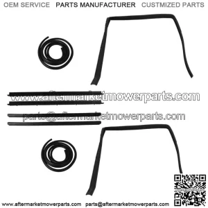 Rubber Door Weatherstrip Seal Kit Set For 1983-1991 GMC Jimmy S-15 WSS00932