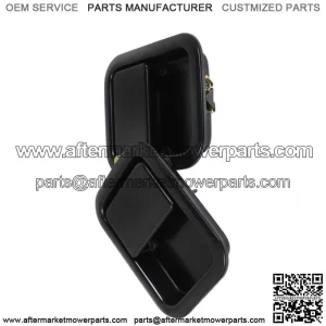 Black Door Handle Metal Pair Outside Full For 1991-2006 Jeep Wrangler YJ TJ