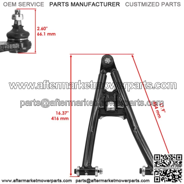 Front Lower Right A-Arm for Yamaha RAPTOR 700 / 700R YFM700R 2006-2023 - Image 2