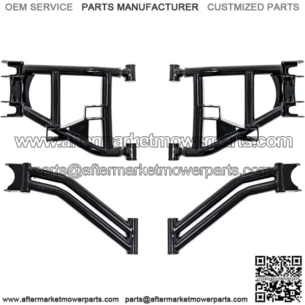 Rear A-Arms for 2019+ Can-Am Maverick Sport 1000/1000 DPS/ 1000R DPS/ 1000 DPS Max | UV-resistant Powder Coat Finish | Adjustable Pivot Blocks | Fit up to 34?? Tires with 1.5" Clearance