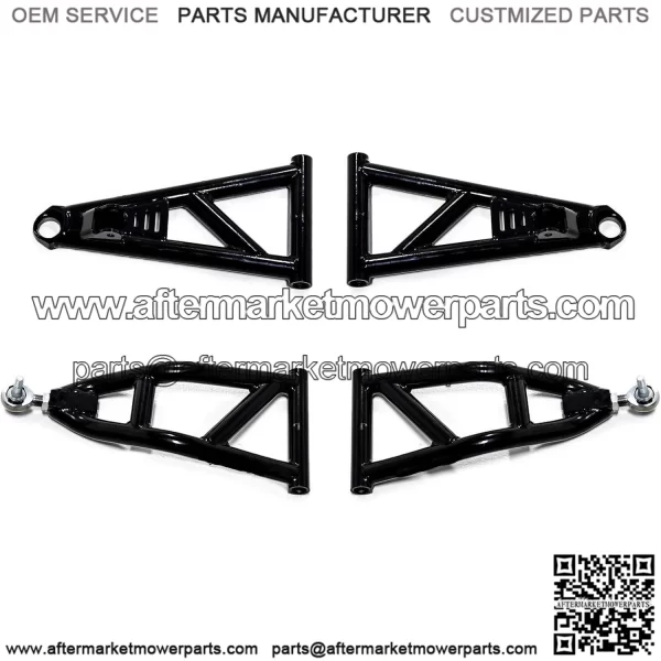 UTV High Clearance 1.5" Forward Offset A-Arms for 2019-2021 CFMOTO UForce 1000 | Fit up to 30" Tires | 1.5" Steel Tubing | Full Camber Adjustability | UV-Resistant Powder Coat