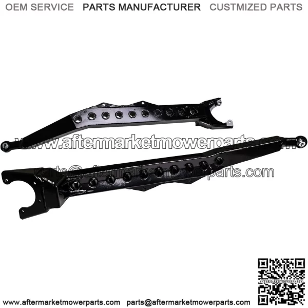 Rear Trailing Arms for 2018+ Polaris RZR XP Turbo S | 2019+ Polaris RZR XP 4 Turbo S | 2019+ Polaris Turbo S Velocity | 2019+ Polaris RZR XP 4 Turbo S Velocity | Clears 40" tires | Black