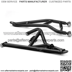 Polaris RZR XP Turbo High Clearance 1.5" Forward Offset A-Arms Black and Voodoo / Velocity Blue / Red