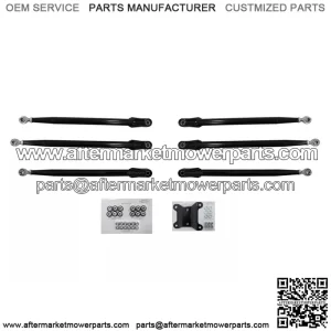 Tubed Rear Radius Rods for Can-Am Maverick X3 (64"Body) - Black