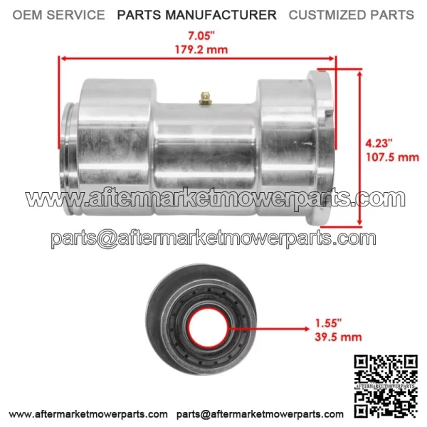 Rear Axle Bearing Carrier Hub for Polaris Predator 500 2003-2007 (For: Polaris) - Image 2