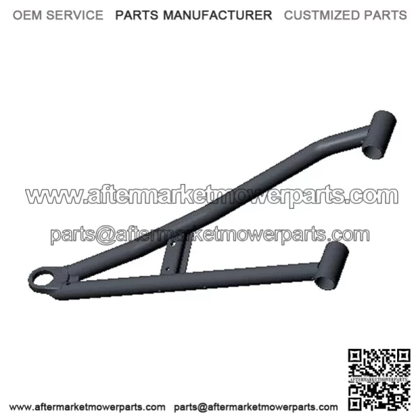 Polaris Ranger Control Arm, Front, Lower, Right Side, Matte Black,  OEM Part 1024248-458, Qty 1