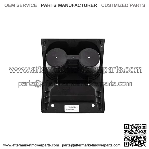 Polaris Ranger Center Tray Dash, Gloss Black,  OEM Part 5453749-070, Qty 1 - Image 2