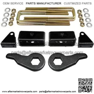2001-2010 GMC 2500HD front 3-point block rear 2-point block