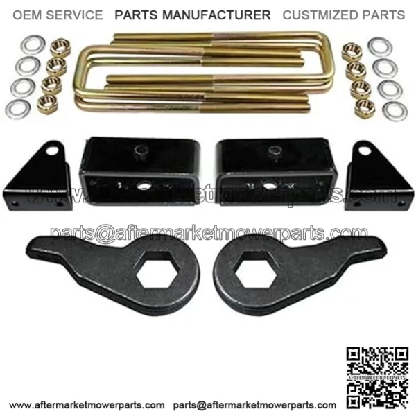 2001-2010 GMC 2500HD front 3-point block rear 2-point block