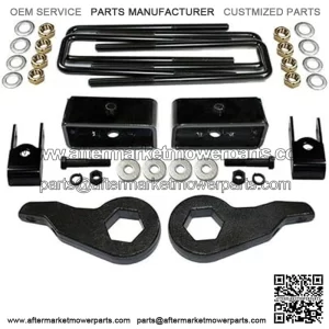 99-06 Silverado sierra 1500 GMC front 3-point block rear 2-point lift kit