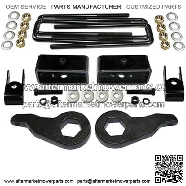 99-06 Silverado sierra 1500 GMC front 3-point block rear 2-point lift kit