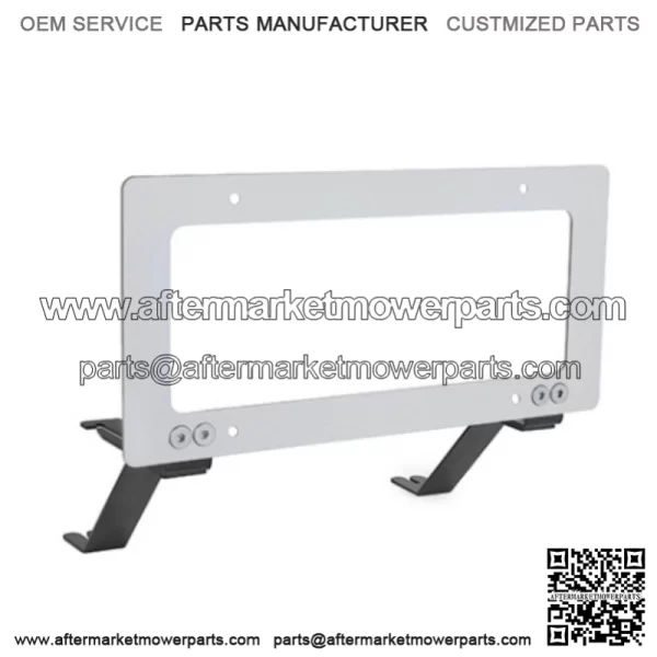 Tesla license plate frame model 3 #silver