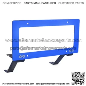 Tesla license plate frame model Y #blue